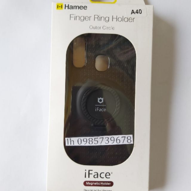 Ốp lưng IFace cho galaxy A40 (tặng kính cường lực)cao cấp