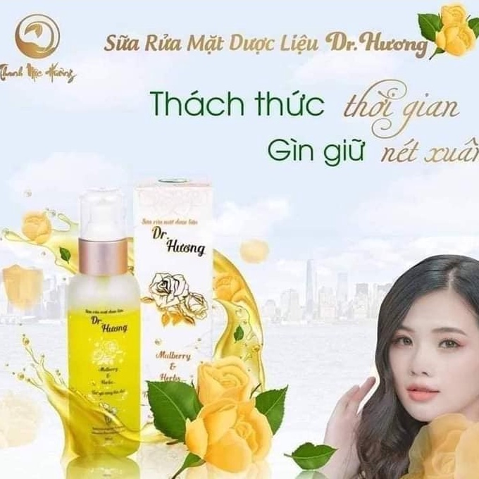 Sữa Rửa Mặt Dr Hương Thanh Mộc Hương Làm Sạch Sâu Ngăn Ngừa Mụn 120ml