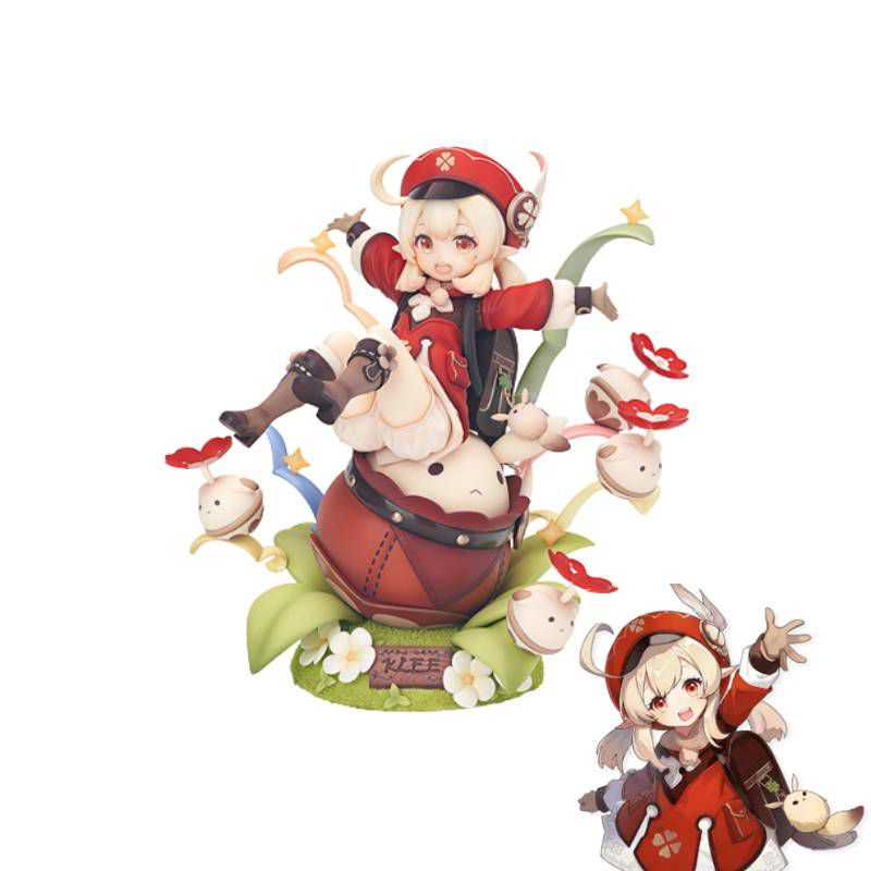 Genshin Impact kawaii Klee Handmade Box Model Halloween Christmas Collection girl Gift