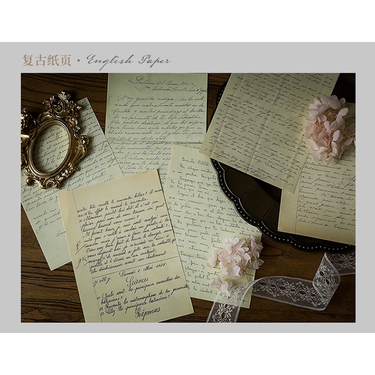 Giấy cũ  dùng làm phụ kiện chụp ảnh, decor trang chí chụp ảnh sản phẩm phong cách Vintage
