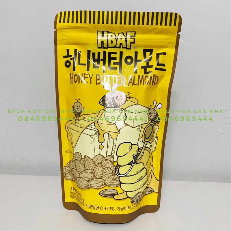  HẠT HẠNH NHÂN TẨM BƠ MẬT ONG TOM’S FARM 210G