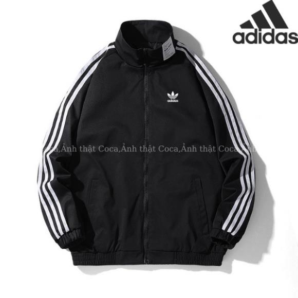 áo khoác thể thao nam adidas das đẹp 3 sọc bigsize 100kg cao cấp thun poly 2 lớp dày dặn hàng logo thêu -Coca shop Xịn