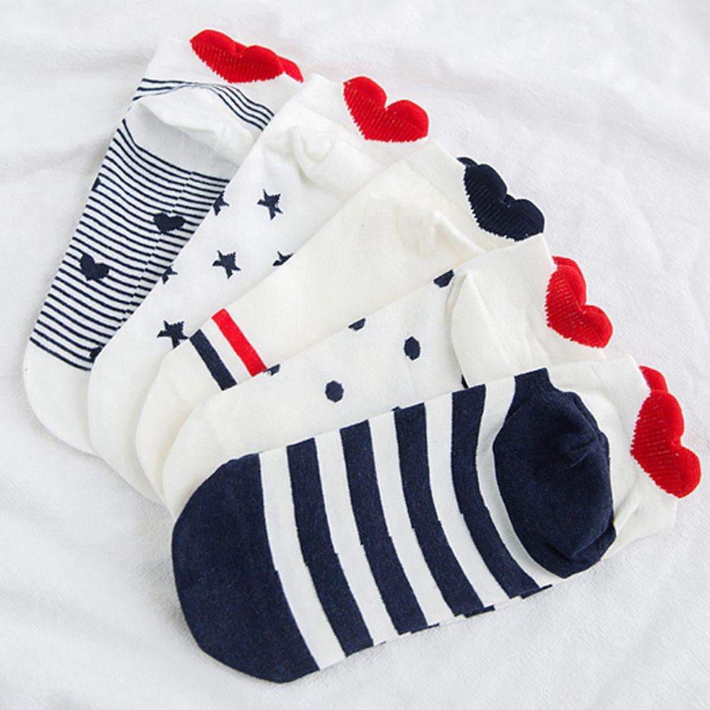 Tất cotton thời trang nữ
