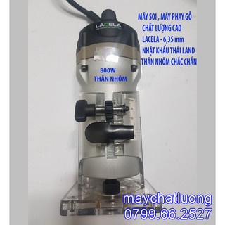 Máy phay gỗ lacela 800w – chất lượng cao - cho anh em thợ