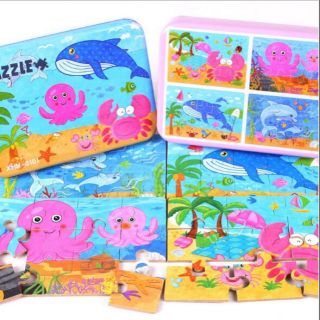 Puzzel xếp hình, thẻ thông minh cho bé