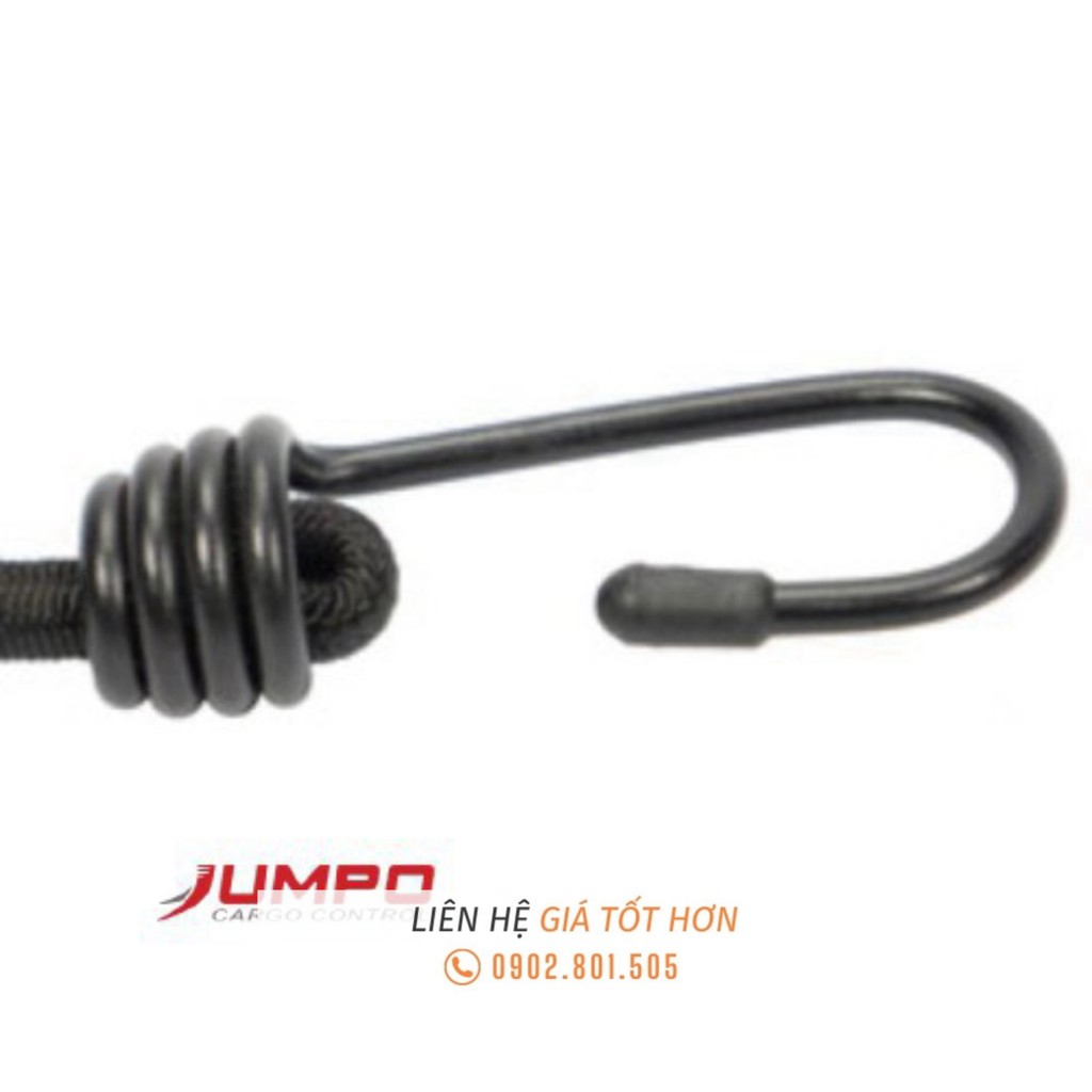 2 Dây ràng hàng, dây thun ràng hàng xe máy, dây buộc ràng đồ đạc 8mm dài 150cm - Cơ Khí Liên Sơn Kho HCM