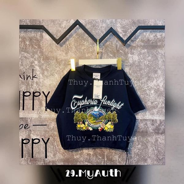 Áo thun CROPTOP ADLV  BST LISA