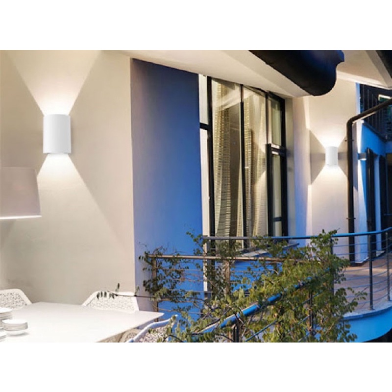 Đèn LED ốp tường đổi màu LN18.V2 110x75/6W SS