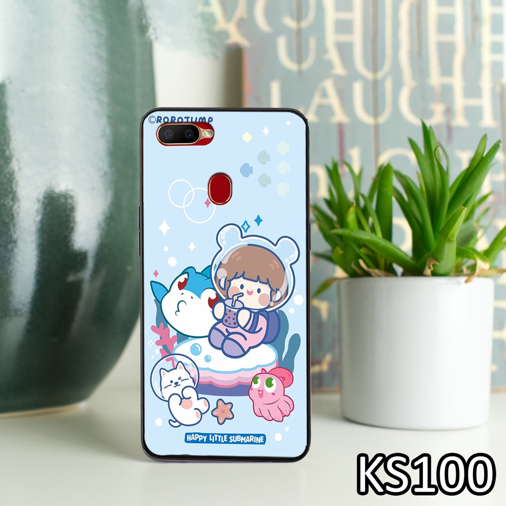 [SIÊU ƯU ĐÃI] Ốp lưng Oppo A1K/A3S/A5S/A7/A12 in hình BÉ TRÀ SỮA siêu đẹp, độc, lạ_KINGSTORE.HN_Ốp lưng điện thoại
