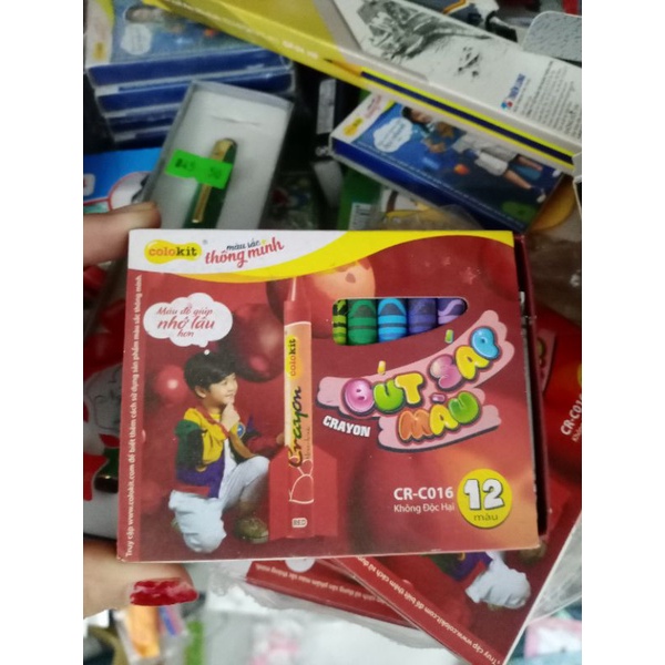 Bút sáp màu Colokit CR-C016 và CR-CO05