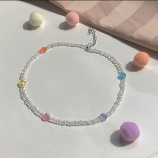 Choker, dây chuyền trái tym handmade