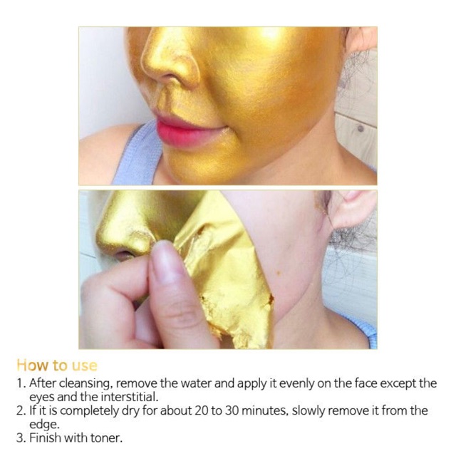 Mặt Nạ Vàng 3W Clinic Collagen Luxury Gold Peel Off Pack