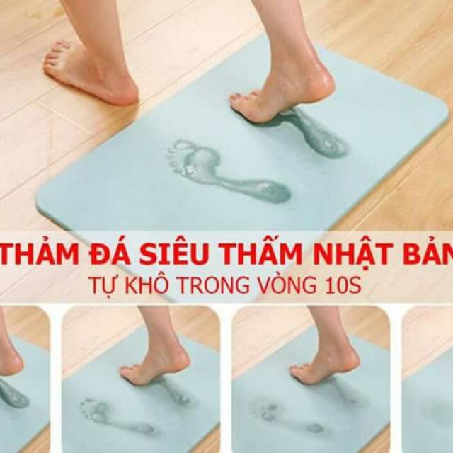 Thảm siêu thấm, hút công nghệ Nhật cho nhà tắm