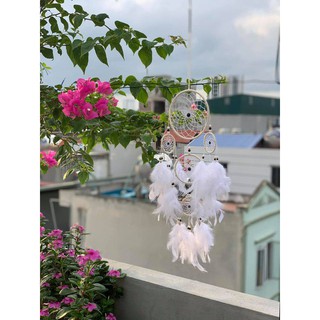 Dreamcatcher lông vũ handmade