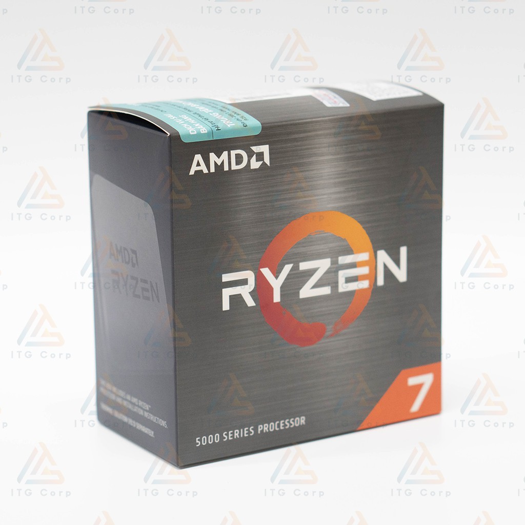 CPU AMD Ryzen 7 5800X Box Hãng (8 Nhân, 16 Luồng)