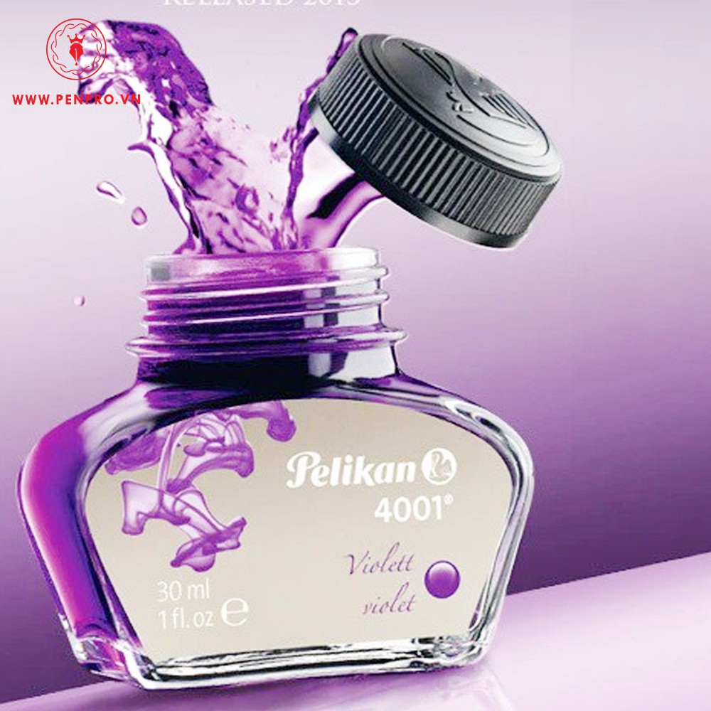 Mực Pelikan 62,5 ml Tím, Mực Cao Cấp chính hãng, vbigvietnam