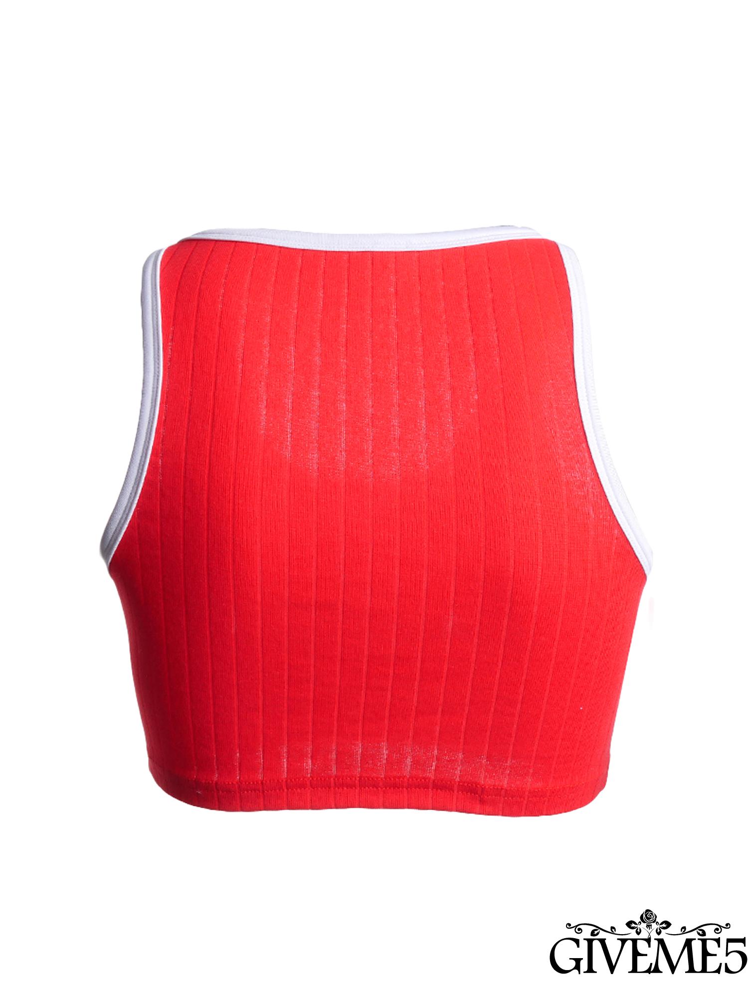 Áo Croptop Không Tay Cổ Chữ U Gợi Cảm Thời Trang Cho Nữ | BigBuy360 - bigbuy360.vn