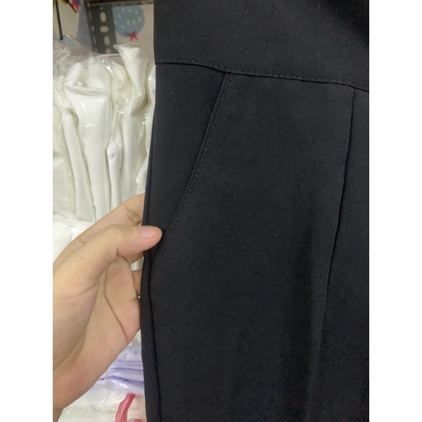 Quần Tây 2 Nút Lưng Siêu Cao