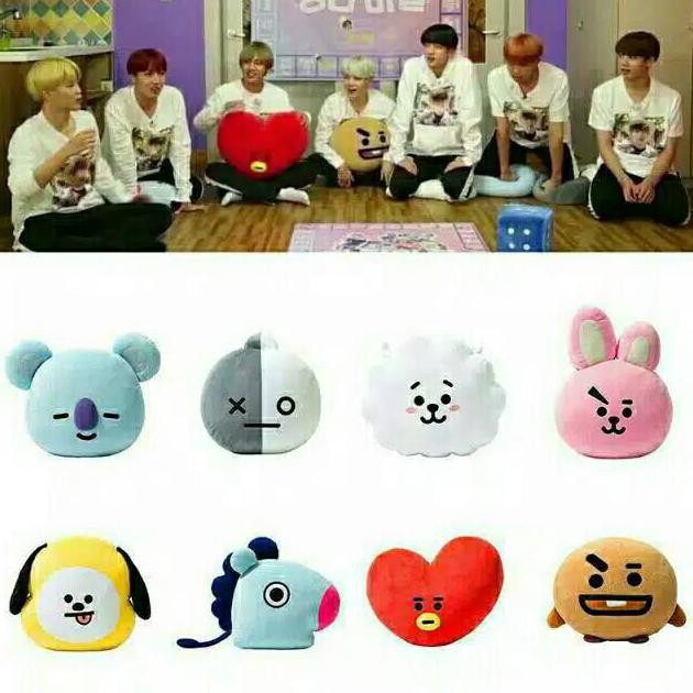 Set 3 Mô Hình Nhân Vật Bt21 Bts Chimmy Chooky Tata Shooky