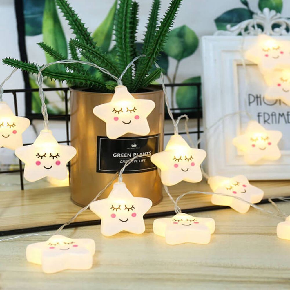 Dây Đèn Led Hình Trái Tim Trang Trí Phòng Ngủ / Nhà Cửa / Tiệc Giáng Sinh / Năm Mới