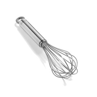 Phới đánh trứng cầm tay cán gỗ/sắt to 14/23 cm