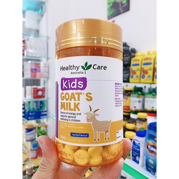 🥛 SỮA DÊ KIDS GOAT'S MILK HEALTHY CARE ÚC DẠNG VIÊN- GIẢI PHÁP CHO NHỮNG AI LƯỜI UỐNG SỮA.