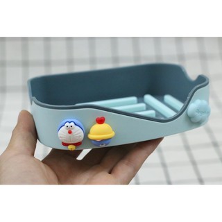 Khay Kệ Đựng Xà Bông Dán Tường Doremon Doraemon