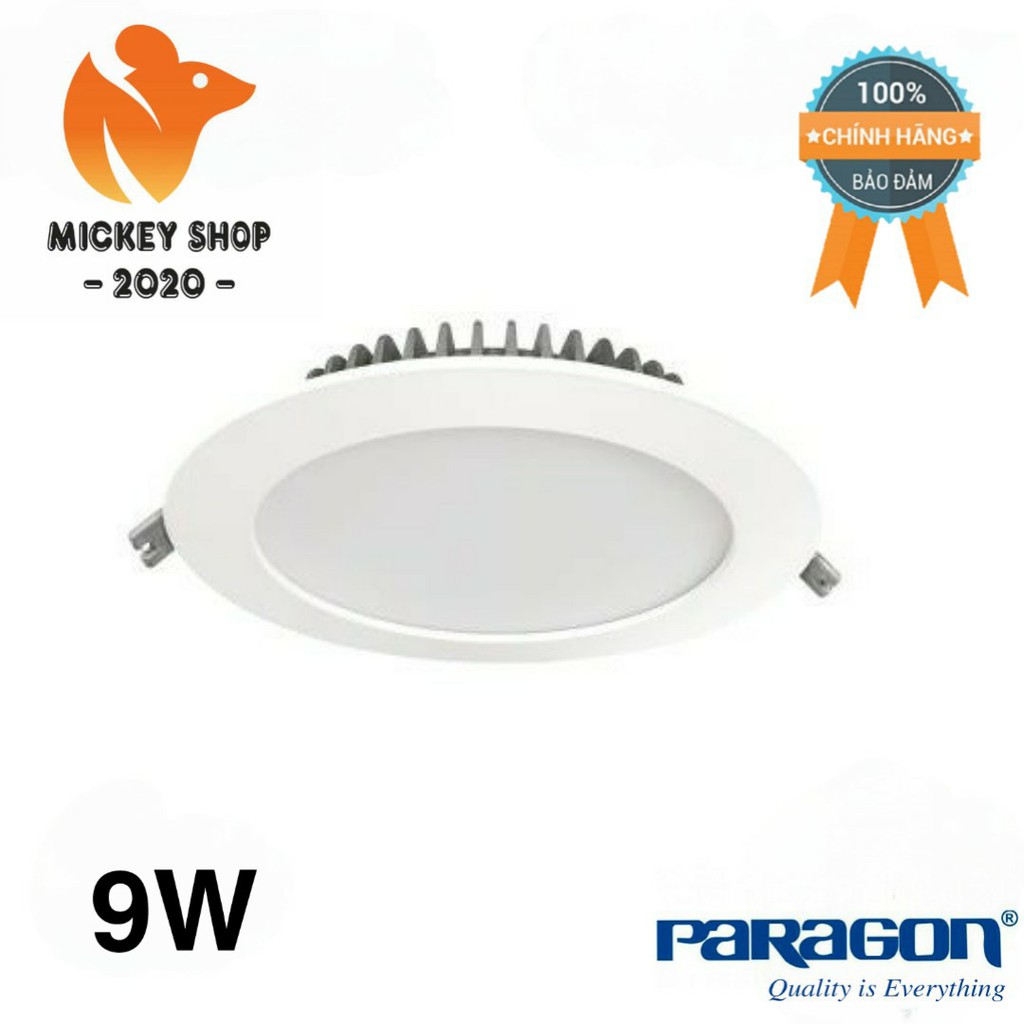 [ BH 24T ] Đèn LED Paragon Downlight Âm Trần (PRDYY Series) - 5W/ 7W/ 9W/ 12W/ 20W - Hàng Chính Hãng