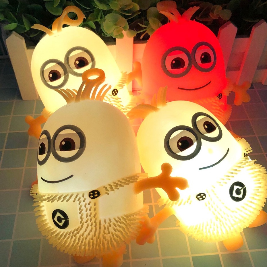 Minion Co Dãn Phát Sáng Đồ Chơi Bóp Tay Xả Stress
