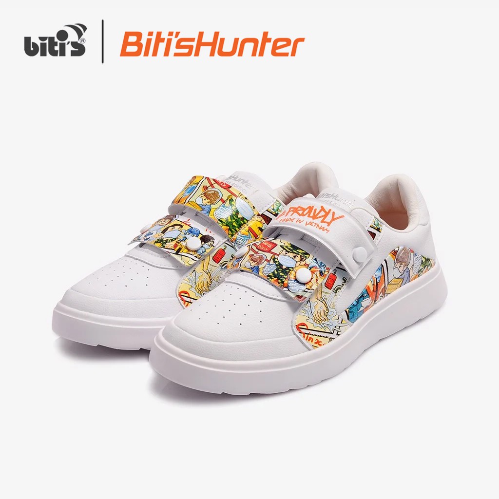 [Mã WABRBS1 giảm 10% đơn 500K] Giày thể thao Bitis Hunter x Dentsu Redder DSWH03001TRG (Trắng)