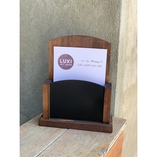Menu để bàn / Standee để bàn