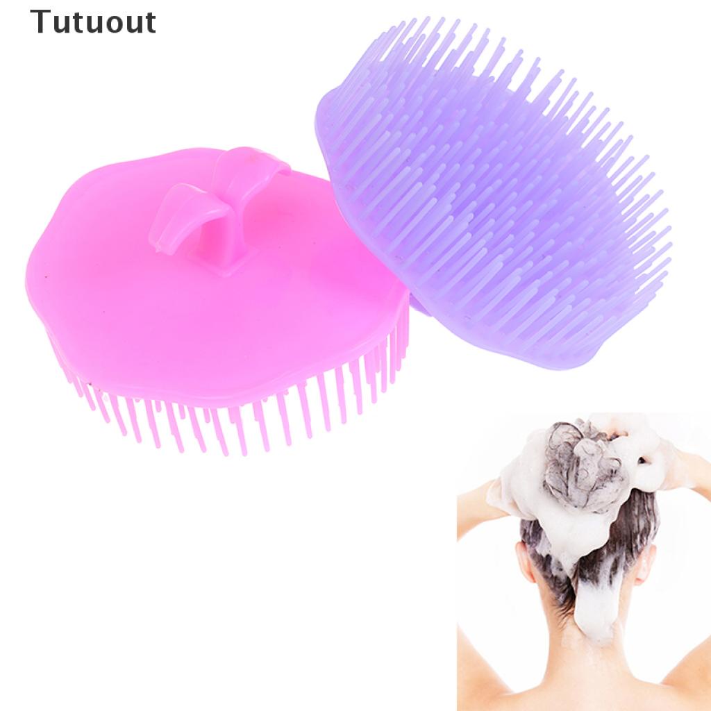 [Hàng mới về] Lược mát xa da đầu khi tắm tiện dụng