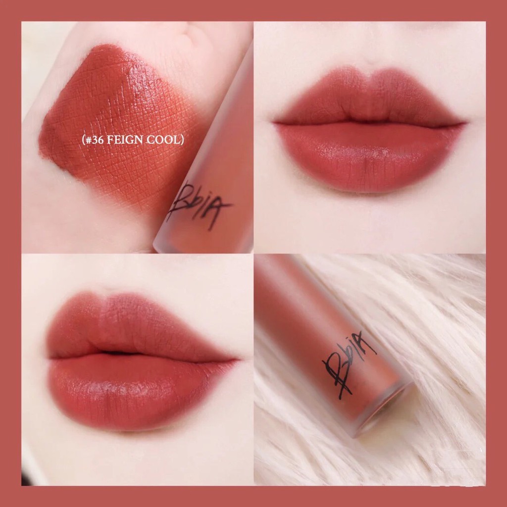 Son kem lì BBIA mịn môi lâu trôi Last Velvet Lip Tint Version 8 BBIA01