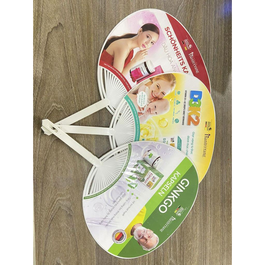 Quạt nhựa cầm tay giá rẻ, quạt nan cầm tay đủ màu sắc - quạt hoàn thiện, giao màu ngẫu nhiên