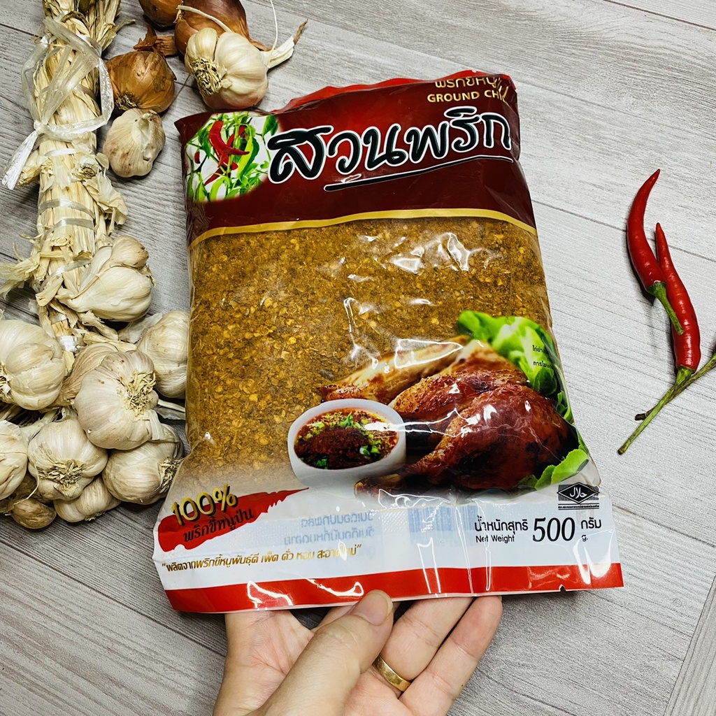 Ớt bột Thái Lan loại 500g nguyên chất