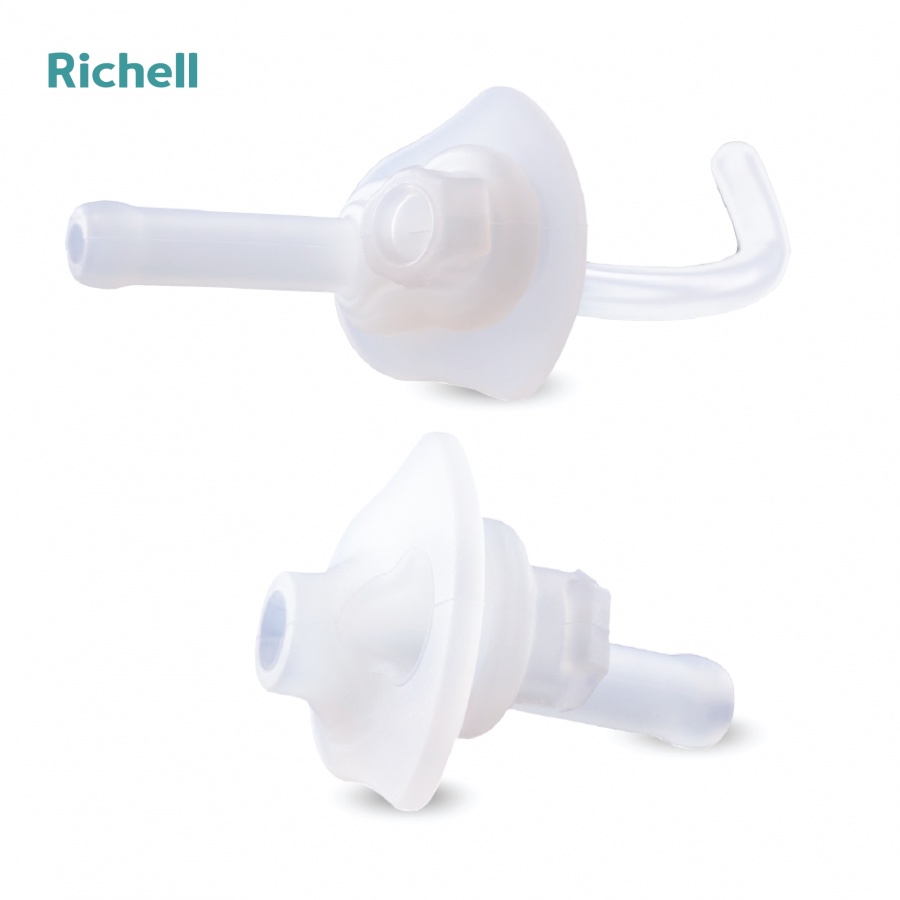Set ống hút thay thế cho cốc tập hút richell 3 giai đoạn (S1) và bình tập hút richell AQ (S2)