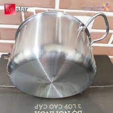 Bộ nồi Fivestar Plus FBP5006 inox 304 5 món nồi + xửng + chảo thân liền cao cấp sáng bóng - bảo hành chính hãng 25 năm