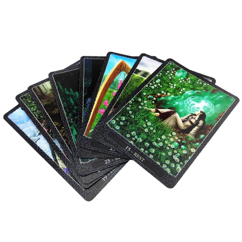 Bộ Bài Tarot Trái Đất Bí Ẩn 32 Lá Dành Cho Wisdom for Oracle
