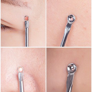 Dụng cụ nặn mụn hai đầu cán dẹt