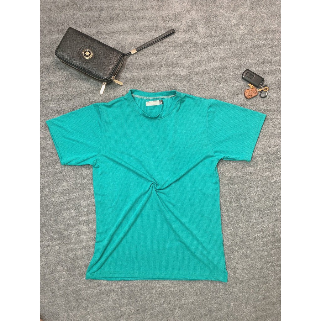 Áo cộc tay cho nam chất liệu thun lạnh mềm mịn 4 chiều thoáng mát 3 Màu Xanh Ngẫu Nhiên - TM06 | BigBuy360 - bigbuy360.vn