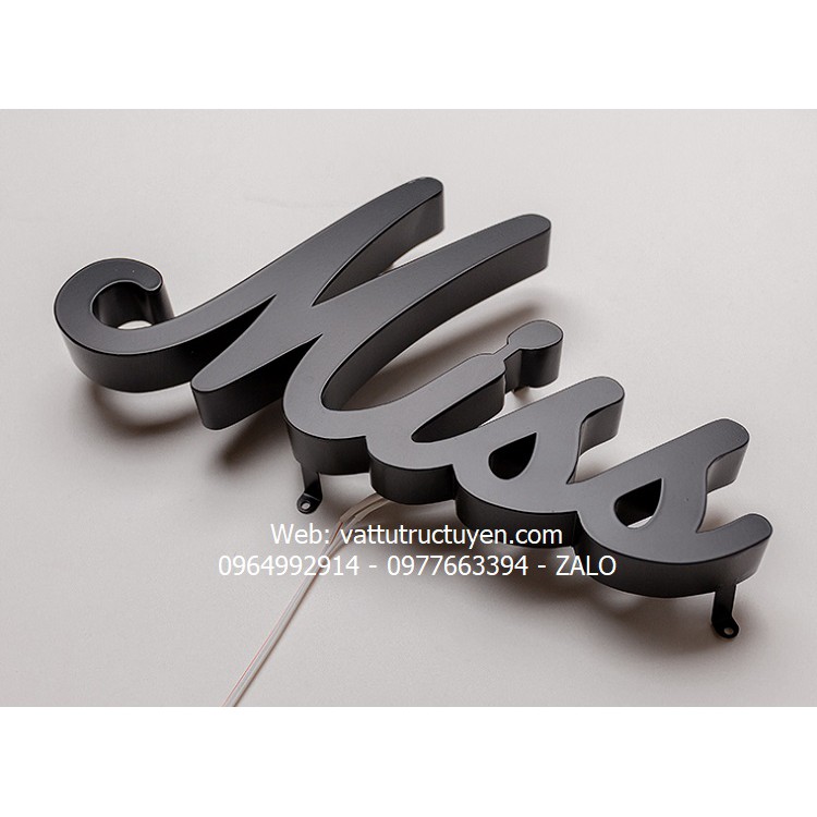 Ke inox cách chữ sáng chân