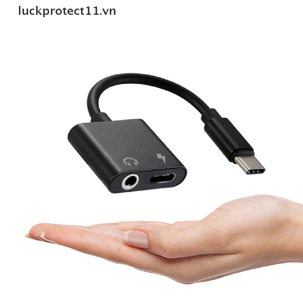 Cổng Sạc Và Tai Nghe 2 Trong 1 USB Type C Sang 3 5 Cổng Sạc