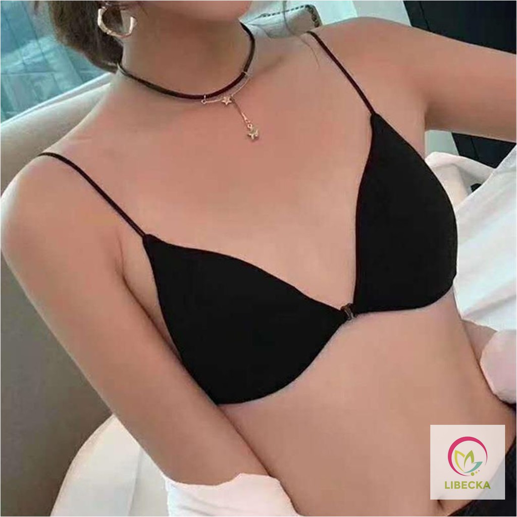 Áo bra nâng ngực cài trước quai mảnh tạo khe siêu đẹp AL10 | BigBuy360 - bigbuy360.vn