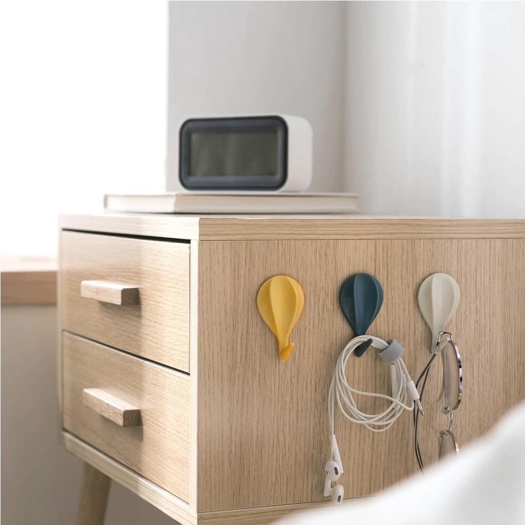 Set 8 Móc Dán Tường Treo Đồ Hình Khinh Khí Cầu Tiện Dụng Chất Lượng Cao