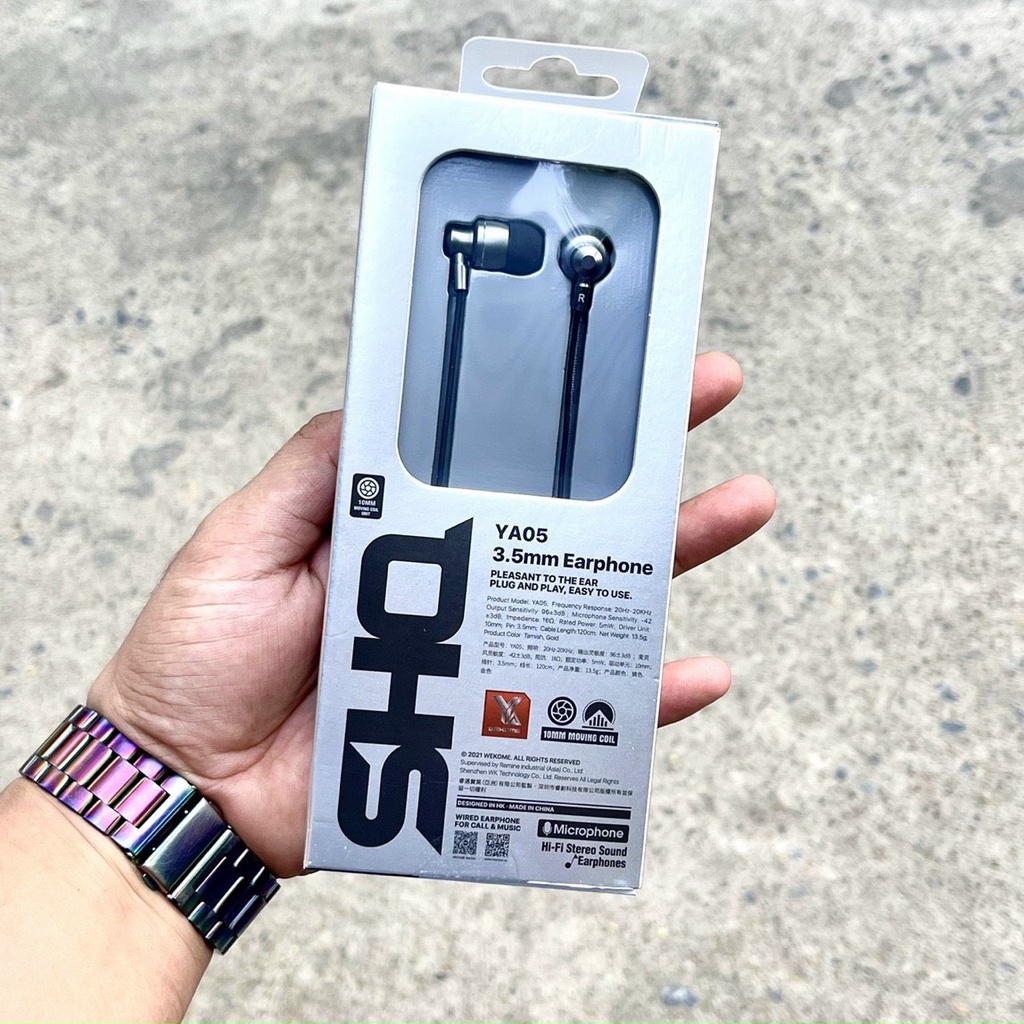 Tai nghe Hãng WK các loại Y12, YA03, YA09, YA05 cắm jack Chân tròn 3.5mm