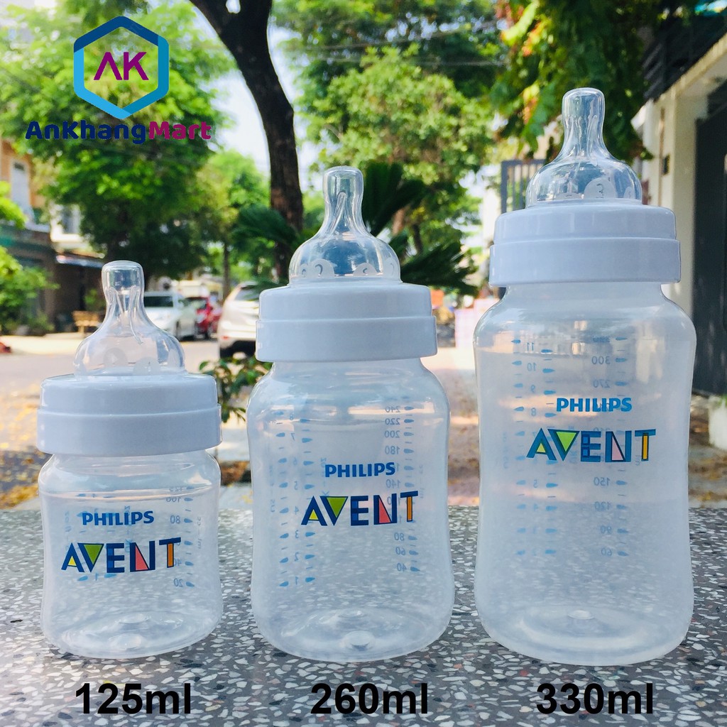 Bình sữa Philips Avent Classic 125 - 260 - 330ml