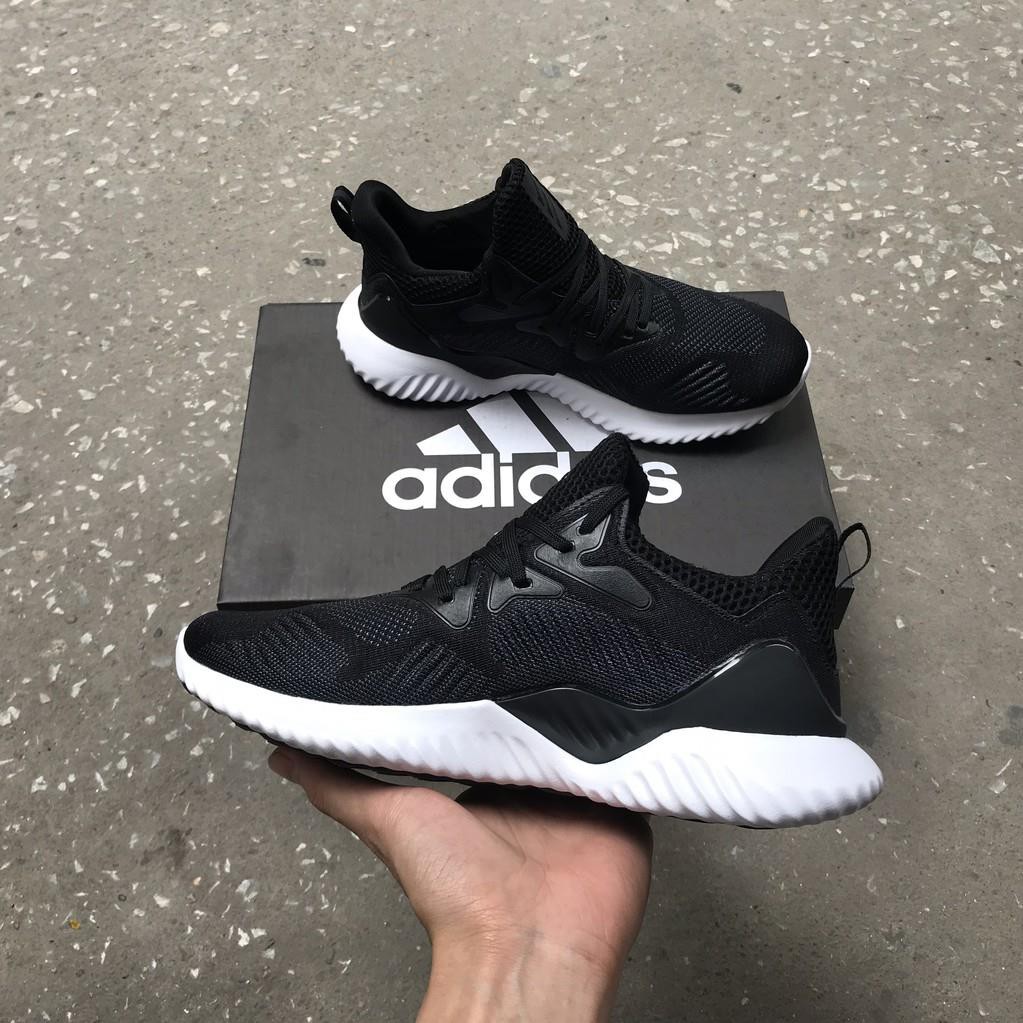 (FREESHIP+VIDEO, ẢNH THẬT) giày thể thao Alphabounce đen trắng