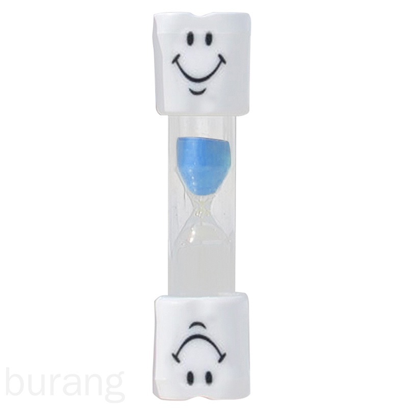 Đồng hồ cát canh giờ đánh răng 2 phút hình mặt cười cho bé