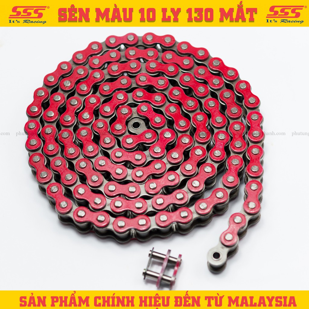 Sên SSS đủ màu 10 ly thương hiệu Malaysia
