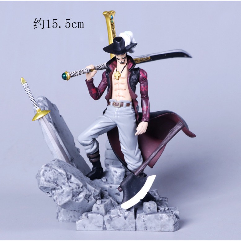 Mô hình nhân vật Mihawk Mắt Diều Hâu One Piece cực ngầu